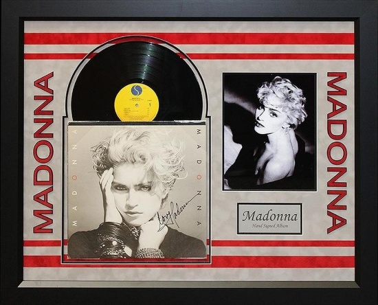 Madonna "Madonna" Signed Album
