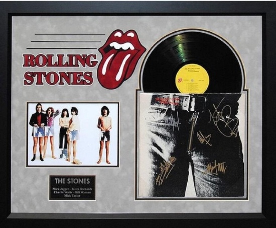 Rolling Stones "Sticky Fingers" Album