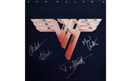Van Halen 2 Unframed Album