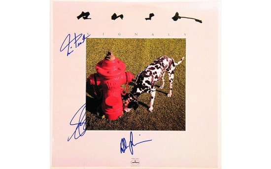Rush "Signals" Signed Album