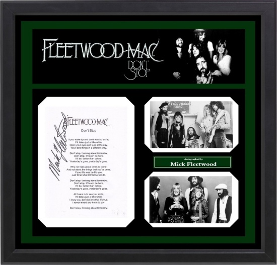 Fleetwood Mac  Don't Stop Signed Lyrics
