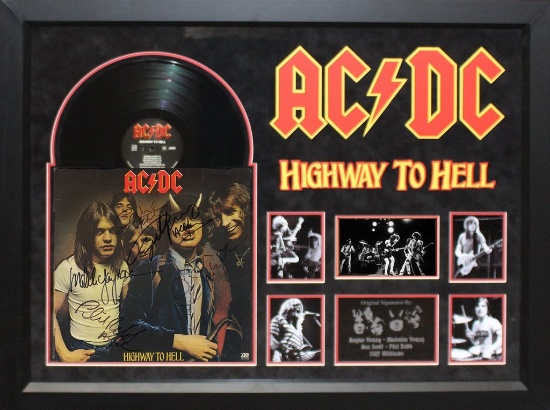 AC/DC "Highway to Hell" Signed Album