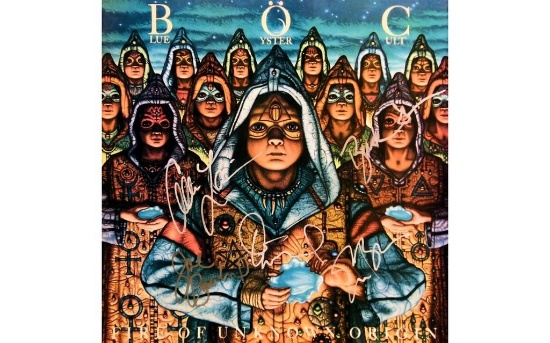 Blue Oyster Cult "Fire of Unknown Origin" Signed Album