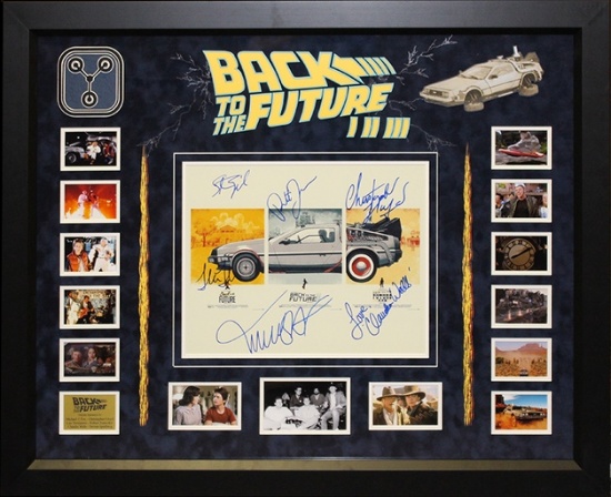 Back To The Future Delorean Collage