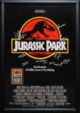 Jurassic Park - Signed Movie Poster