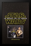 Star Wars: Le Reveil De La Force - Signed Photo In Movie Poster