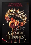 Game Of Thrones - Five Kings. One Throne. - Signed Movie Poster