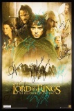Lord Of The Rings - The Fellowship Of The Ring - Signed Movie Poster
