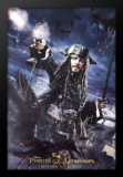 Pirates Of The Caribbean Dead Men Tell No Tales - Signed Movie Poster