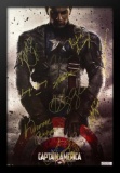 Captain America First Avenger - Signed Movie Poster
