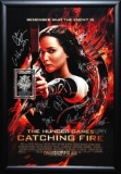 Hunger Games Catching Fire - Signed Movie Poster