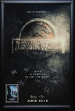 Jurassic World - Signed Movie Poster