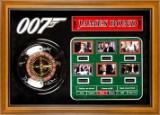James Bond Autographed Mini Roulette Wheel