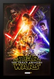 Star Wars:the Force Awakens - Signed Movie Poster
