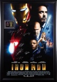 Iron Man - Cast Signed Movie Poster