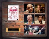 Sopranos - Signed Movie Script In Photo Collage Frame