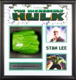 Incredible Hulk- Signed Hand Collage
