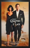 James Bond Quantum Of Solace Signed Movie Poster