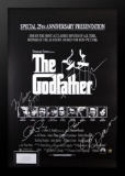 Godfather 25th Anniversary Edition Movie Poster- Signed By Marlon Brando And Cast
