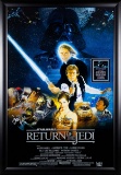 Star Wars - Return Of The Jedi - Signed Movie Poster