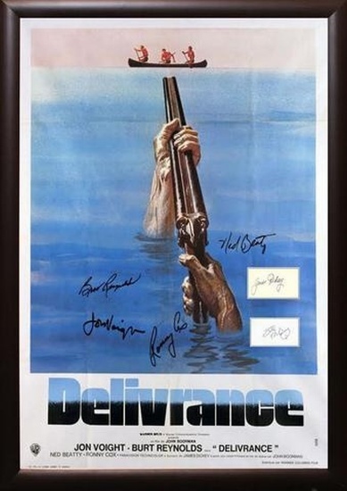 Deliverance - Signed Movie Poster