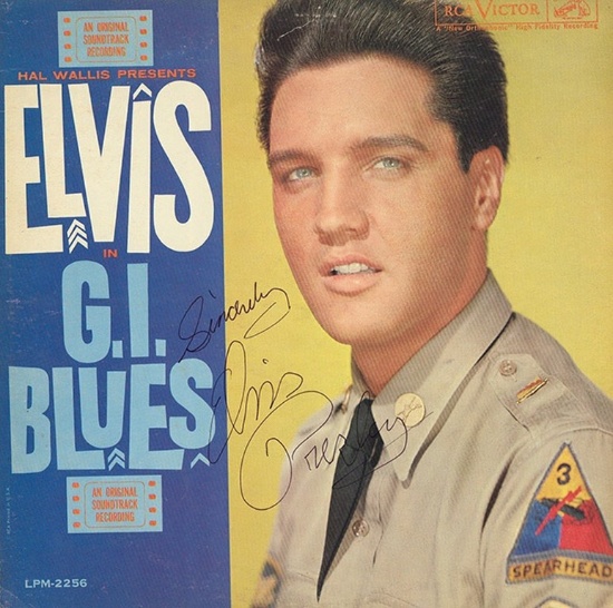 Elvis Presley "G.I. Blues" Album