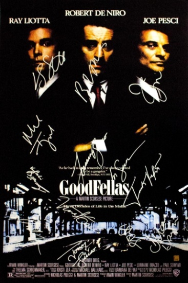 Goodfellas â€“ Signed Movie Poster