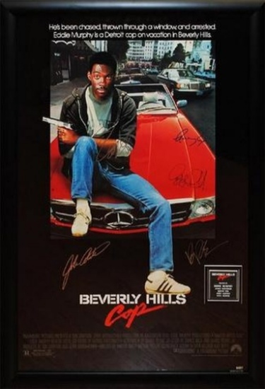 Beverly Hills Cop -  Signed Movie Poster