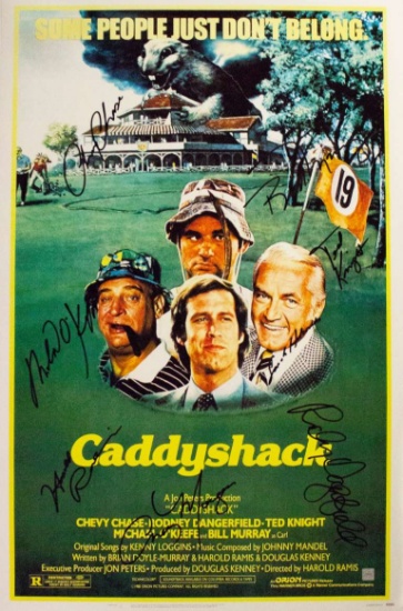 Caddyshack â€“ Signed Movie Poster