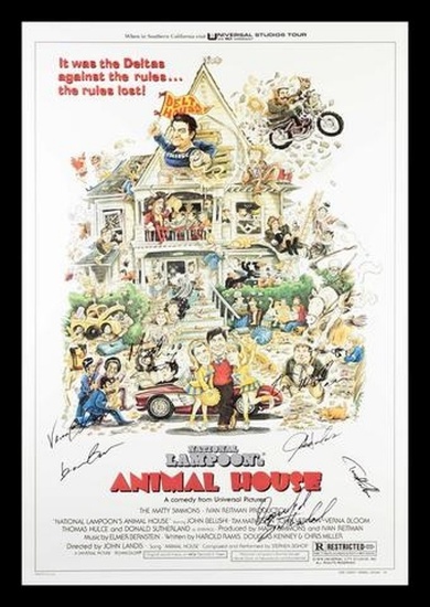 Animal House - Signed Movie Poster