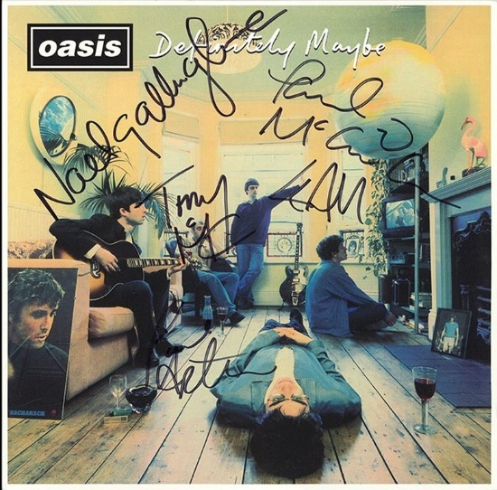 Oasis "Definitely Maybe" Album