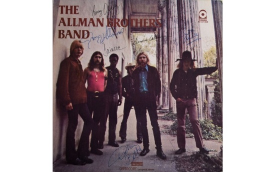 Allman Brothers "The Allman Brothers Band" Signed Album