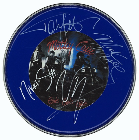 Motley Crue "Girls Girls Girls" Drum Head