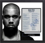 Kanye West Signed 