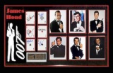 Jame Bond All Actors Signed Playing Card Collage