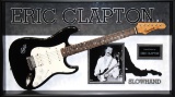 Eric Clapton Signed and Framed Guitar - Slow hand