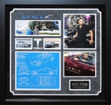 Elon Musk Autographed Collage