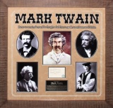 Mark Twain Autographed Collage