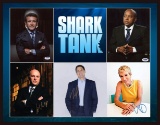Shark Tank Autographed Collage