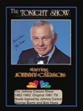 Johnny Carson Signed 