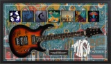 Phish Signed and Framed Guitar