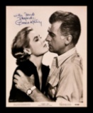 Grace Kelly Autographed Photo from the Movie 'Green Fire'