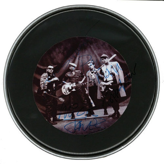 The Clash Signed Drum Head