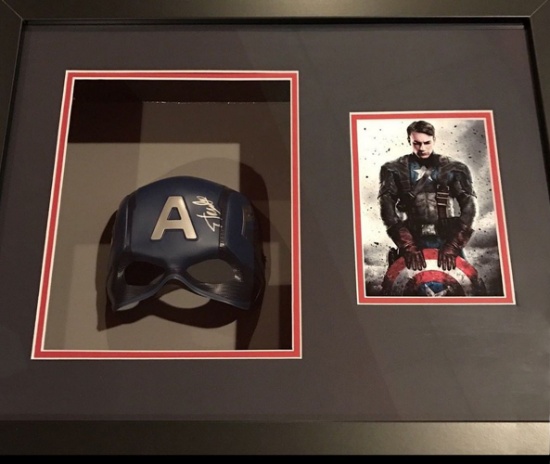 Avengers Captain America Mask - Stan Lee