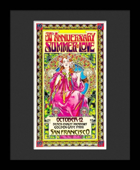 Bob Masse "Summer of Love" Framed Poster