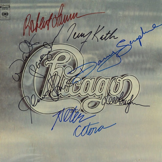 Chicago Signed "Chicago II" Album