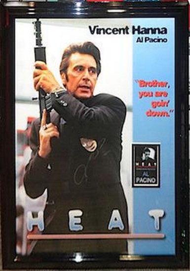 HEAT Signed Movie Poster