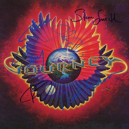 Journey Signed "Infinity" Album