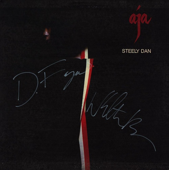 Steely Dan Signed Aja Album