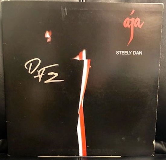 Steely Dan Signed Aja Album